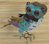 Colorful Metal Owl